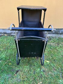 Starožitný kočárek pro panenky - autíčko č. 2 - 5