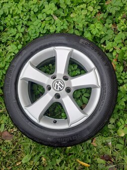 Alu kola 5x112 originál VW 205/55 R16 - 5