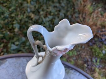 Secesní bleděmodrá karafa - ROYAL DUX - 5