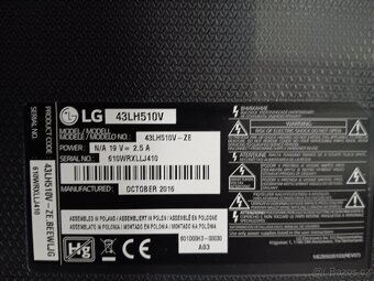 LG 43LH510V,108cm,Full HD,DVB-T2,Sat.Tuner,USB - 5