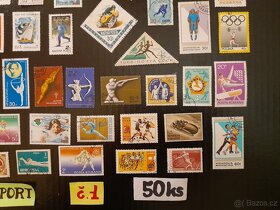 poštovní známky / SPORT č.1 50ks - 5