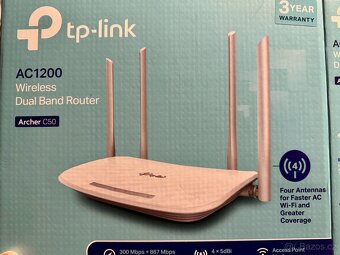 Routery TP- Link + switch - 5