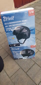 NOVÁ lyžařská helma Crivit, S/M 55-59cm - 5
