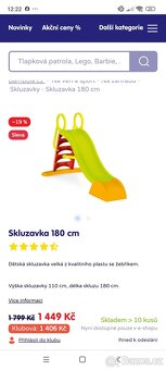 Dětská skluzavka Snoby se schůdky, možnost připojení na vodu - 5