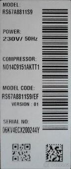 Americká lednice s mrazákem Samsung - 5