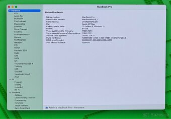 MacBook Pro 16” 2021/64GB RAM/M1 MAX/2TB SSD/Záruka - 5