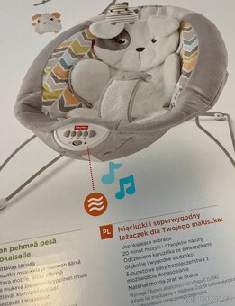 Lehátko pro miminka Fisherprice Snugapuppy - 5