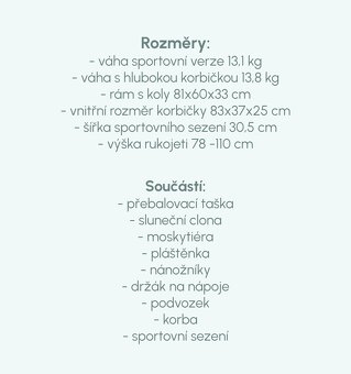 Kombinovaný kočárek ROAN Ivi - Boho Green - 5