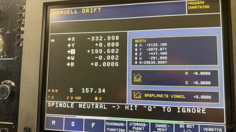 TOS Varnsdorf WHN 13 CNC - vodorovná vyvrtávačka stolová - 5