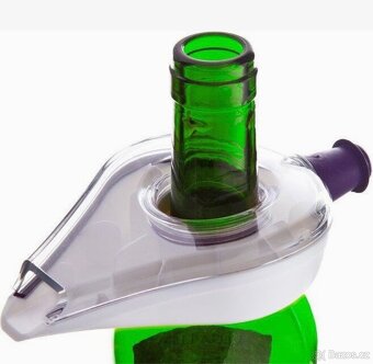 Vakuová pumpa na víno + provzdušnovač vína - 5