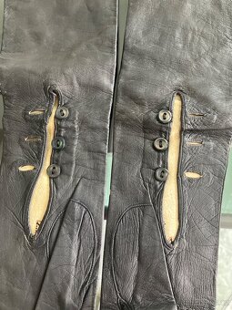 Staré dámské kožené rukavičky - 5