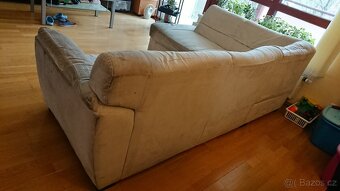 Rozkládací pohovka s úložným prostorem do L - 5