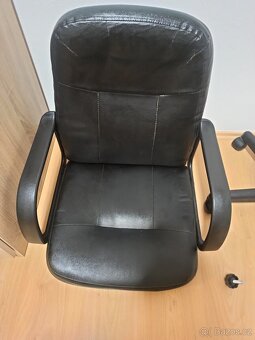 Prodám retro židle kov a umělá kůže, SLEVA + Dárek - 5