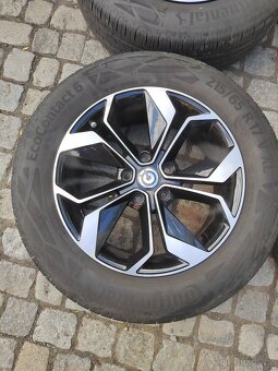 Prodám alu 17 5x114,3 ET 45 letní pneu 215/65/17 - 5
