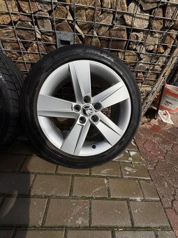 Skoda Fabia, Rapid original letní sada 215/45-16 Rock - 5