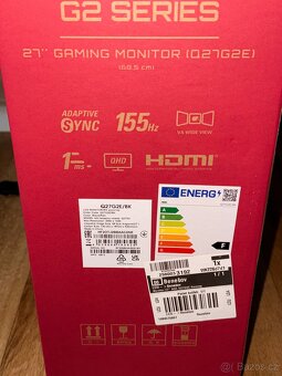 AOC Q27G2E – 27” herní monitor – jako nový, měsíc starý - 5