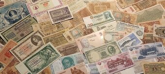 Velký konvolut bankovek po sběrateli 225ks - 5