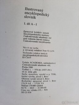 Encyklopedický ilusrovaný slovník 1. vydání 1980 - 5