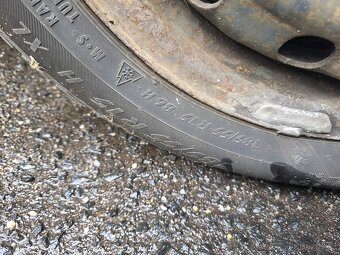 ZIMNÍ SADA PLECHÁČŮ 185/55R15 M+S - 5