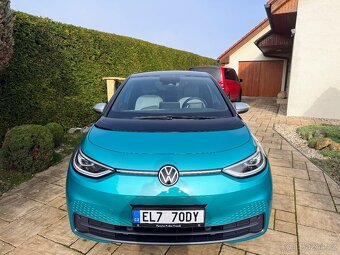 VW ID.3 150KW 60490km Tažné zařízení , DPH - 5