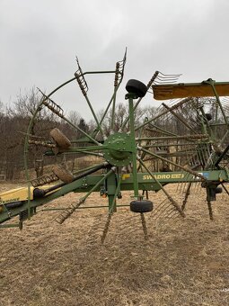 Shrnovač nahrabovač Krone Swadro TS 740 - 5