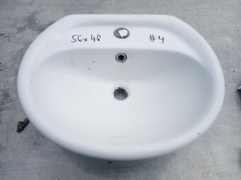 Umyvadla 60 x 49,62 x 47,56 x 48,56 x 45 - 5