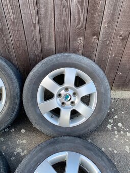 Originální alu kola Škoda R15 - 5