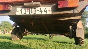Vozík za auto na malých kolech - 5