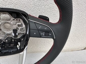 Audi sportovy volant S line cerveny A1 A3 S3 S4 S5 - 5