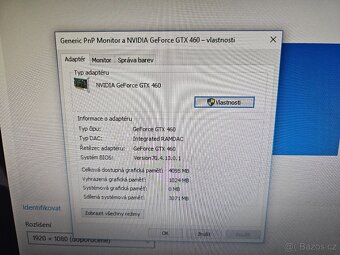 Herní pc FX-4100 8gb ddr3 GTX460 1gb lcd 24" full hd GTA5 - 5
