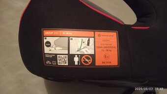 Podsedák Baby atuto group 15-36 kg, izo fix, autosedačka - 5