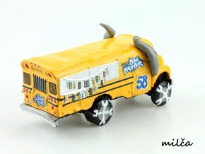 KOVOVOVÝ MODEL MISS FRITTER- AUTA CARS - 5