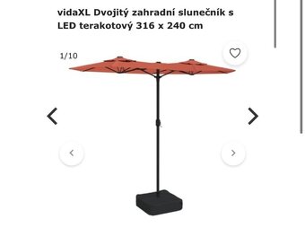 Slunecnik , solarni led slunecnik ,podstavec pod slunecnik - 5