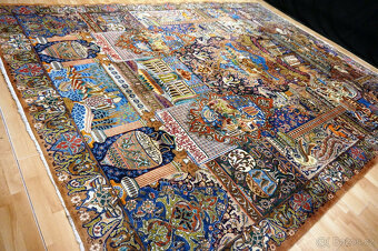 400x300cm Orientální koberec Ghom 1726 Nain - 5