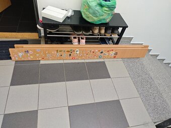 Dřevěná dětská postel, 90x200, pevný rošt - Zlín - 5