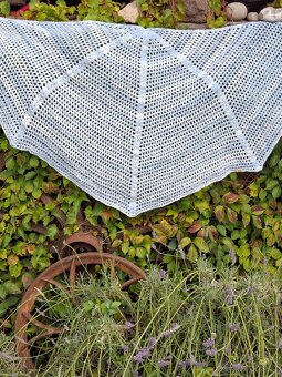 Háčkovaný šátek.. - 5