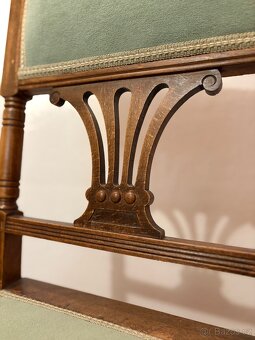 Stylová retro židle z masivu – 6 ks k dispozici (1 000 Kč/ks - 5