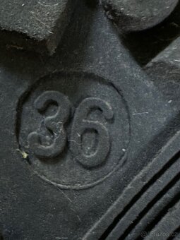 Kožené zimní boty vel. 36 - 5