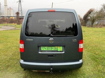 VOLKSWAGEN CADDY 2,0 MPI, CNG LIFE - 80 kW, BEZ KOROZE - 5