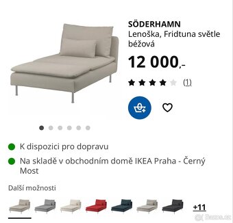 Sedačka ikea söderhamn - 5