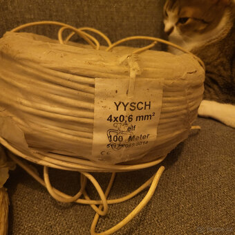 CYA kabely + 4x0.6mm2 - 5