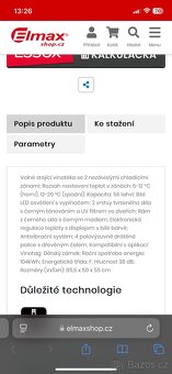 Vinotéka Climadiff CLD55B1 - 5
