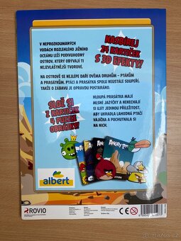 Angry Birds 3D Sběratelské Kartičky Super Stav - 5