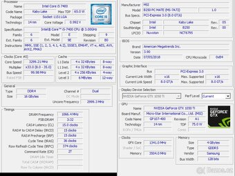 PC - i5 7400, NVMe SSD, GTX 1050 Ti, nový zdroj - 5