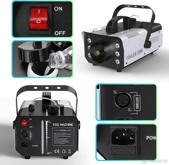 Prodám kvalitní a výkoný výrobník mlhy 1200w - 5