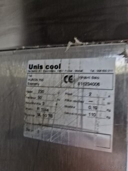 Chladicí skříň UNIS COOL NEREZ 2X - 5