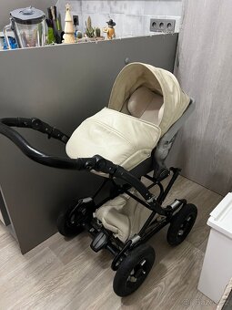 Kočárek Junama sportovní beige/béžový, 3 v 1 - 5