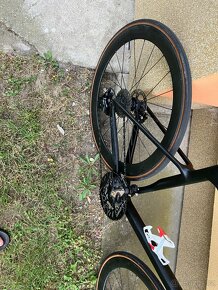 TT Časovka triatlon disk karbon Wattmetr 2x11 speed - 5