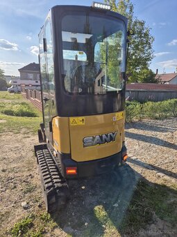 minibagr Sany SY18C r.v. 2021 . 630 mth. - 5
