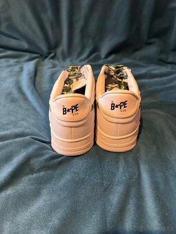 BAPE STA Low White ABC Camo Grenn EUR 46 - 5